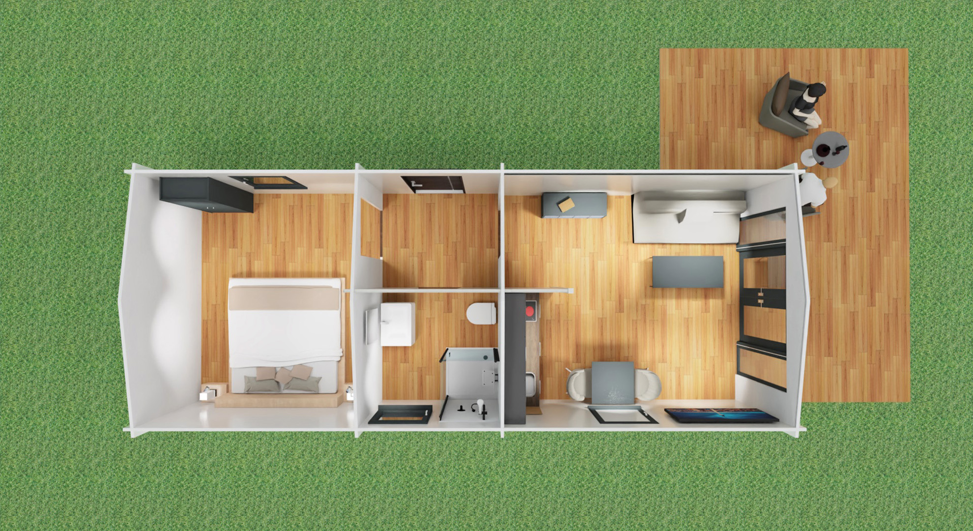 Tiny-Haus innen